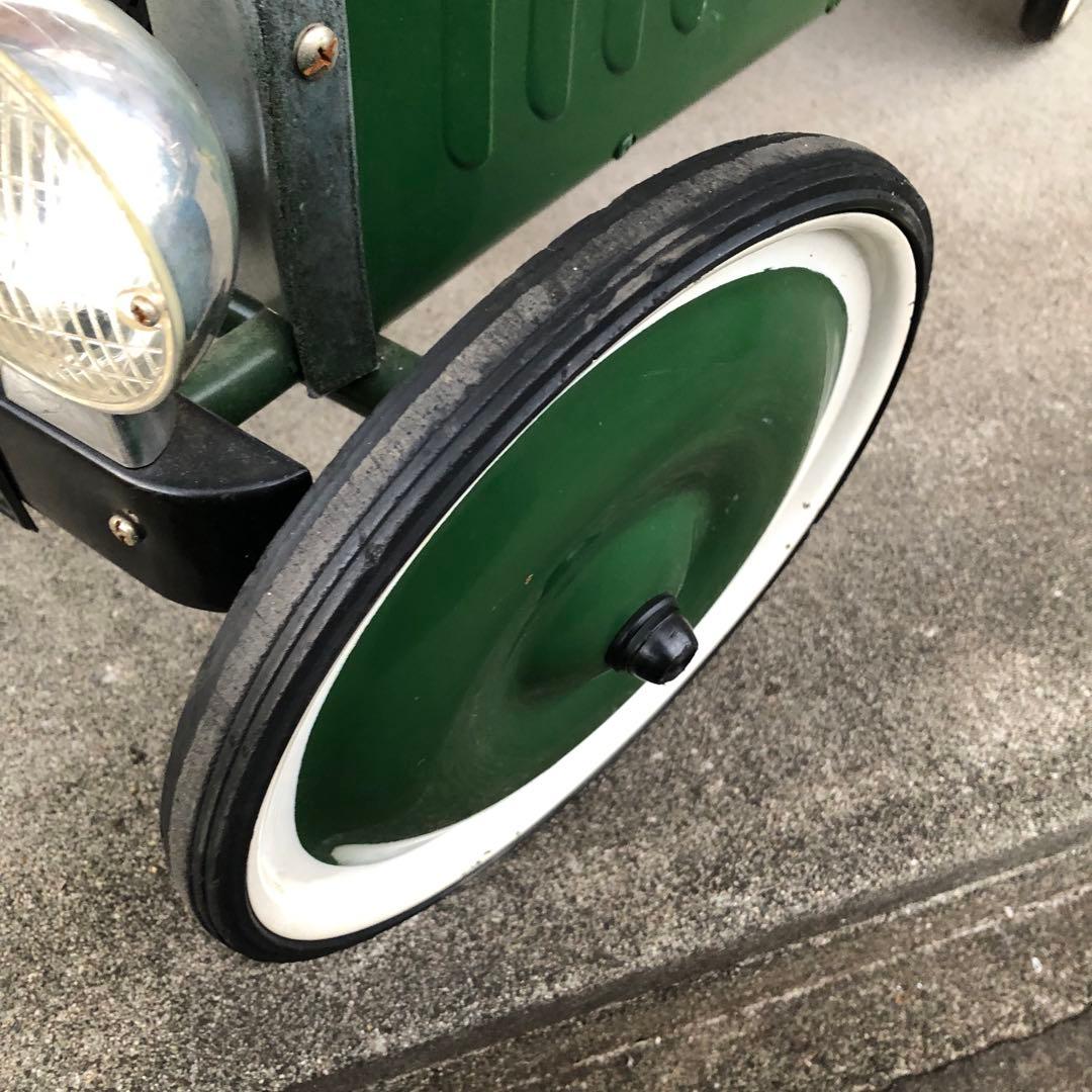 クラシック ペダルカー グリーン 乗用玩具