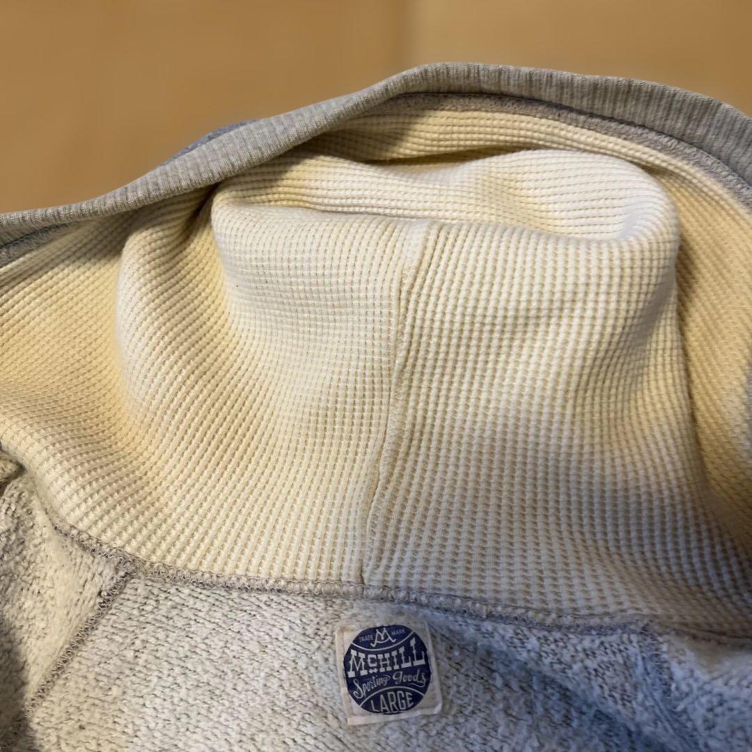 トイズマッコイ　McHILL グレー フルジップパーカー Lサイズ