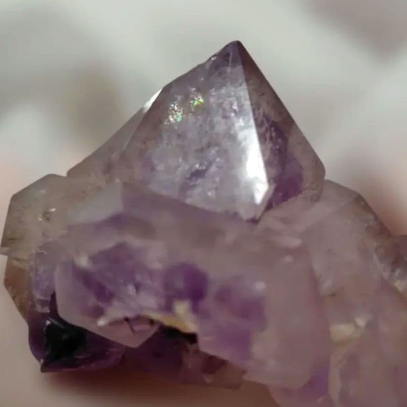 変容と発展❇️アメジストファントム 　エレスチャル ピラミッドクラスター