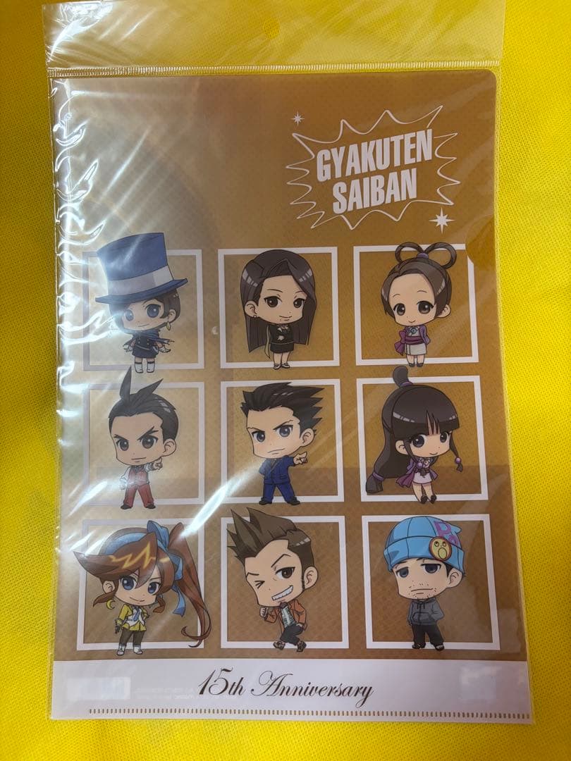 逆転裁判　クリアファイル　計10枚セット