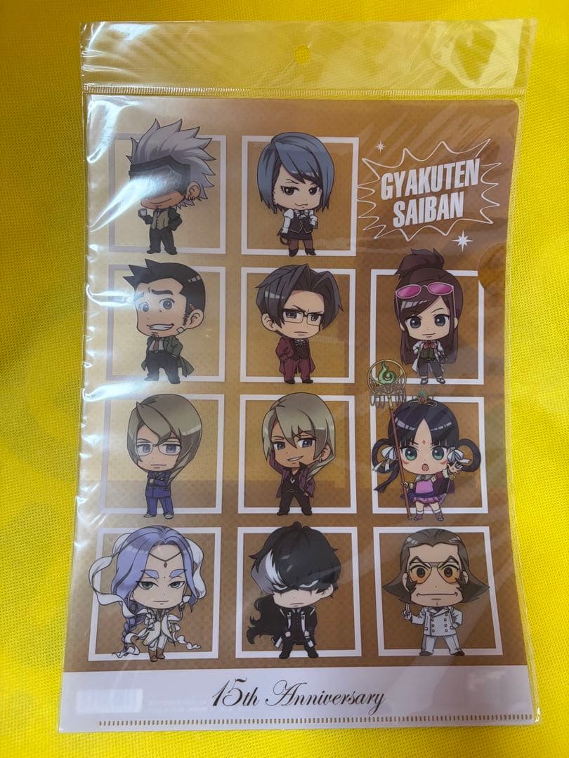 逆転裁判　クリアファイル　計10枚セット