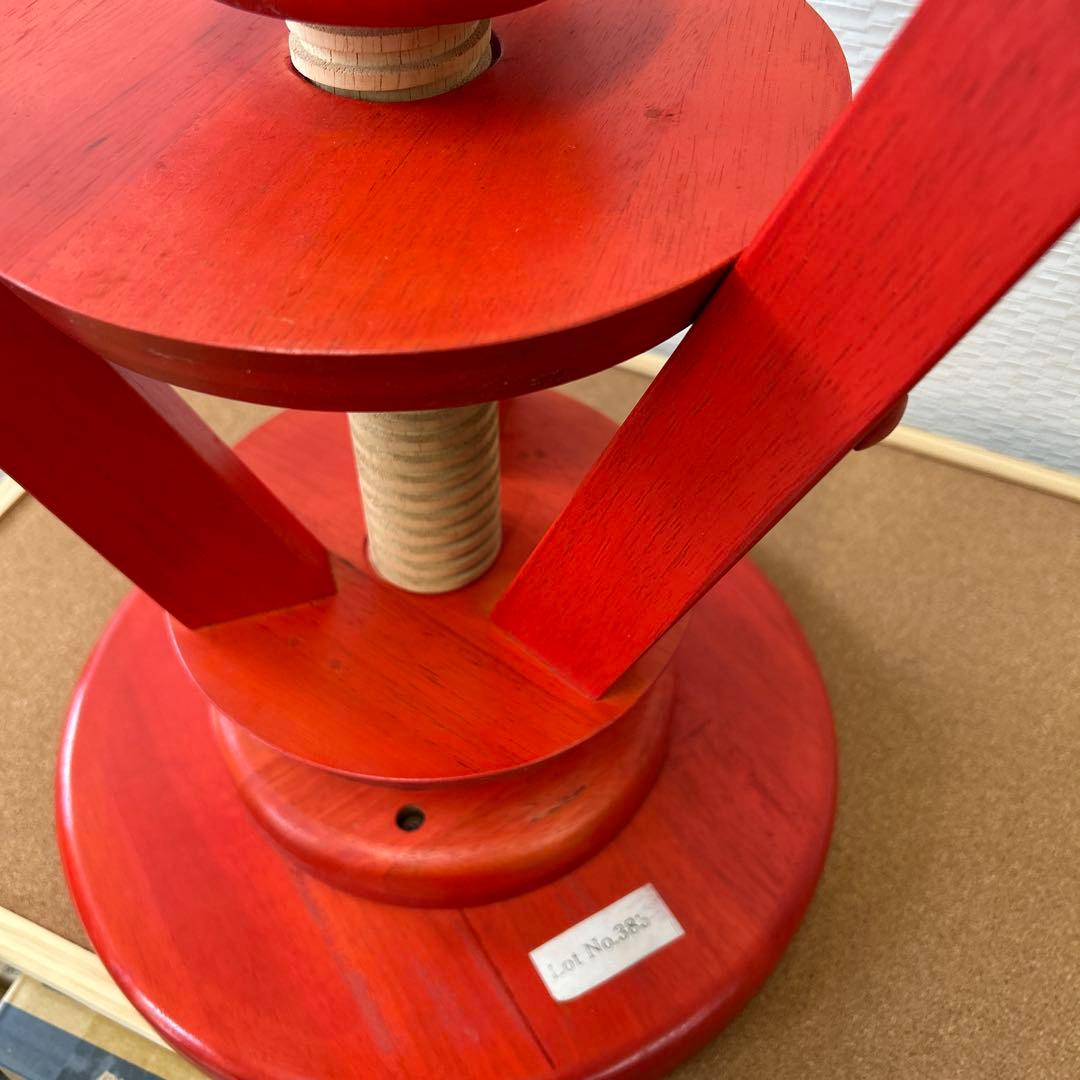 【極レア】アフタヌーンティー　レッド　スツール　赤