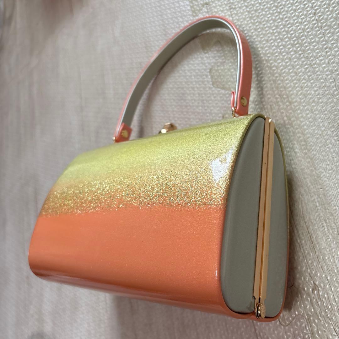 振袖 紫色 花柄 成人式用　3点セット