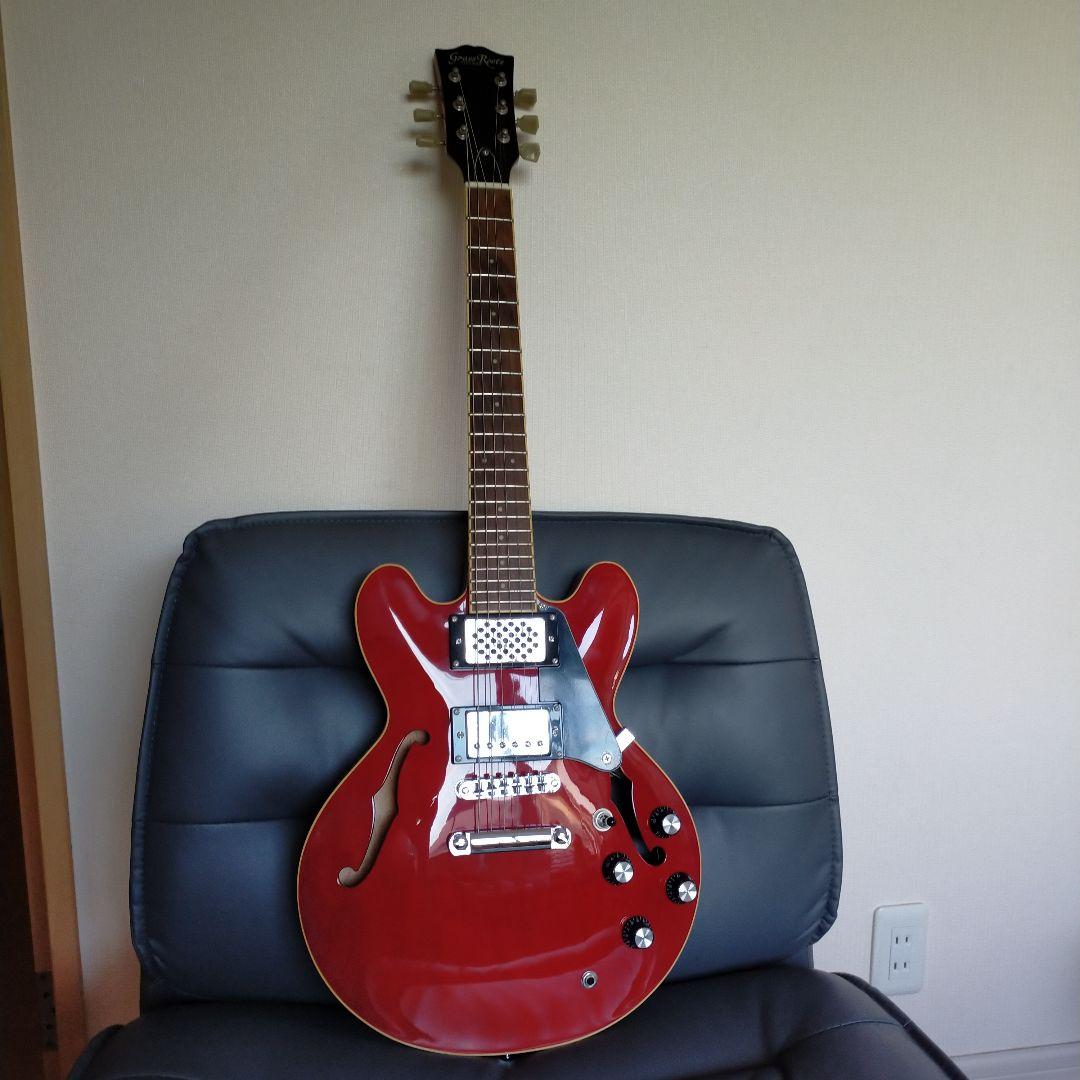 グラスルーツ ミニセミアコ G-SA-mini セミホロウボディ エレキギター