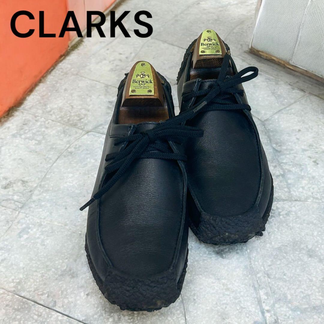 美品 定番モデルクラークス　ナタリー ブラック　レザー 25.5cm