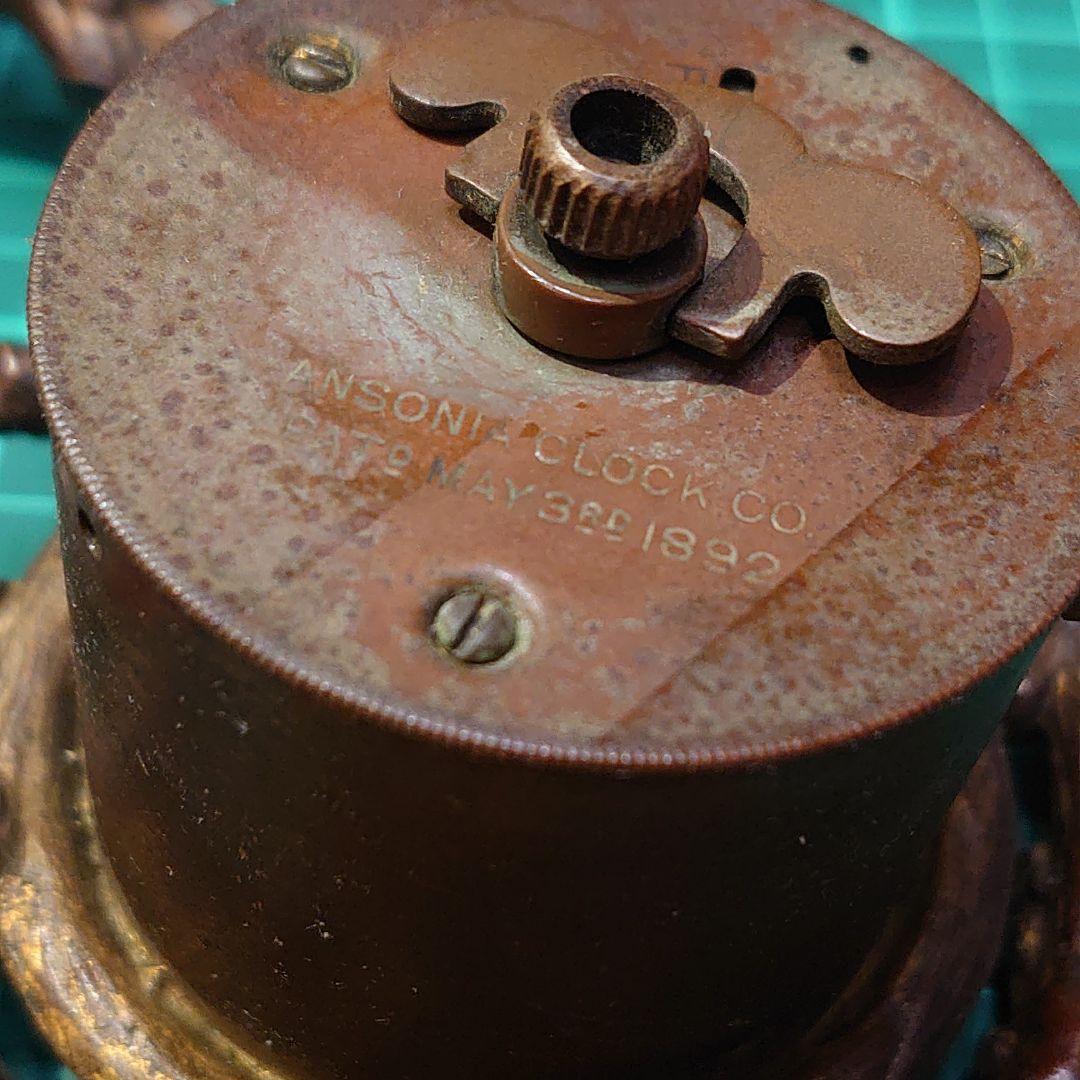 激安出品★ANSONIA CLOCK CO製置時計★MADE IN USA‼️