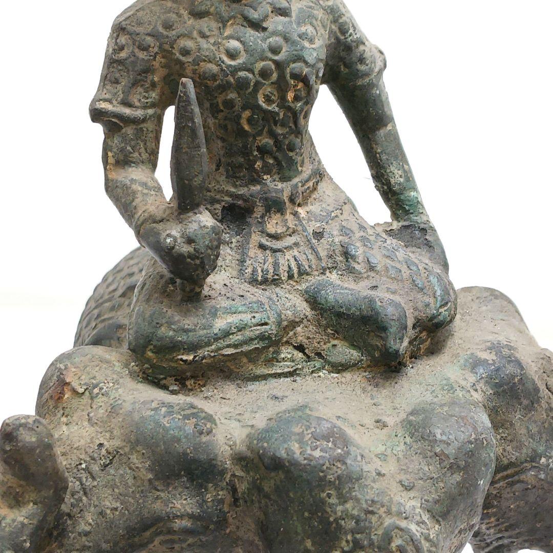 Y3122-63 銅製 チベット仏 仏像2体セット　TTT