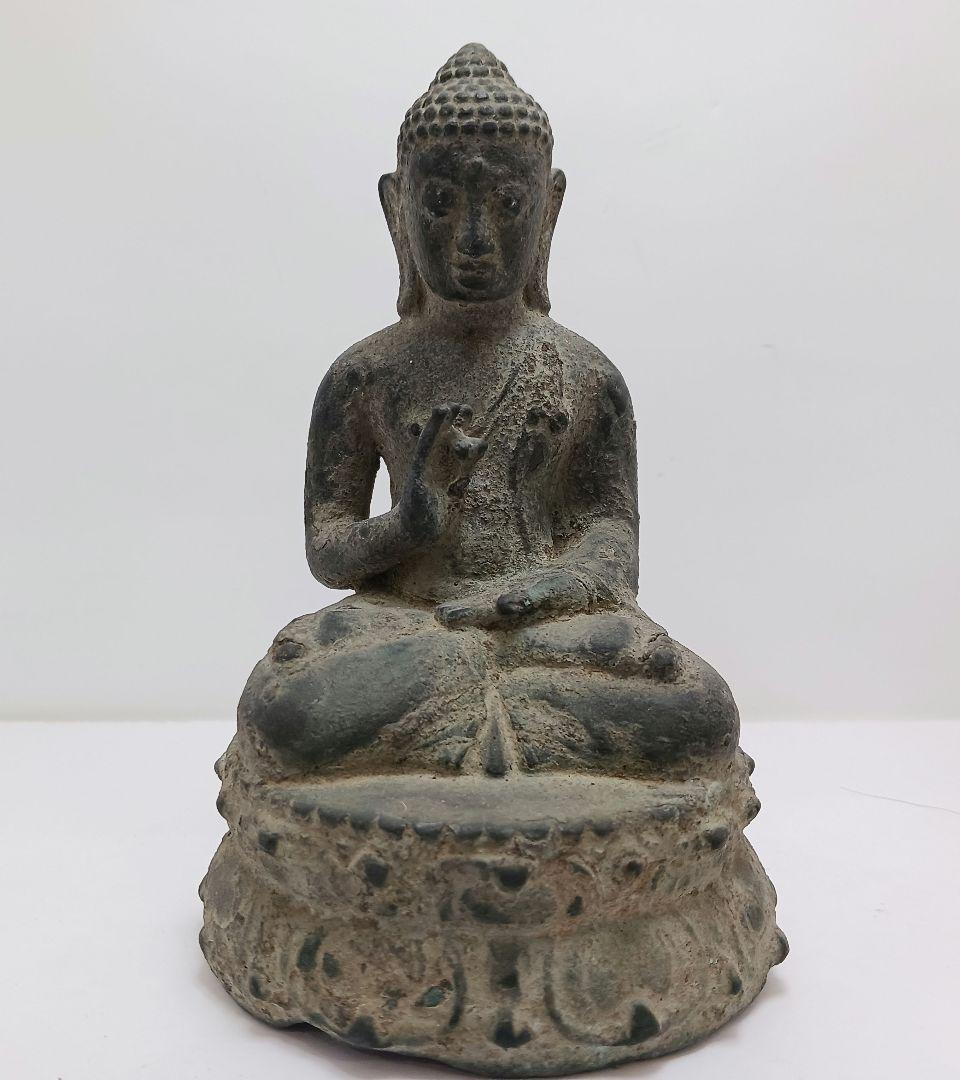 Y3122-63 銅製 チベット仏 仏像2体セット　TTT