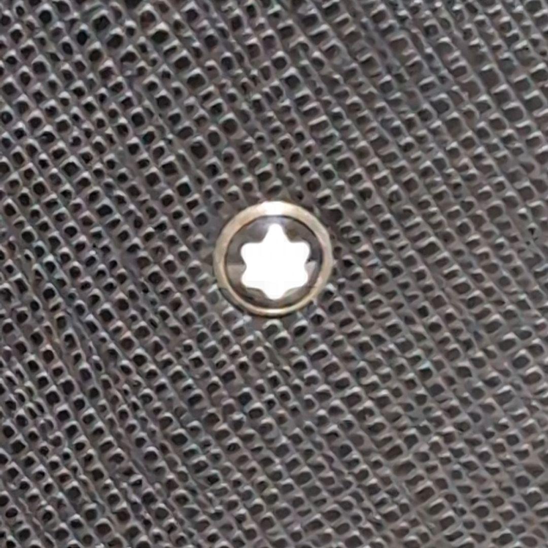 【綺麗♪】 モンブラン Montblanc ポーチ 筆箱 本革 サルトリアル