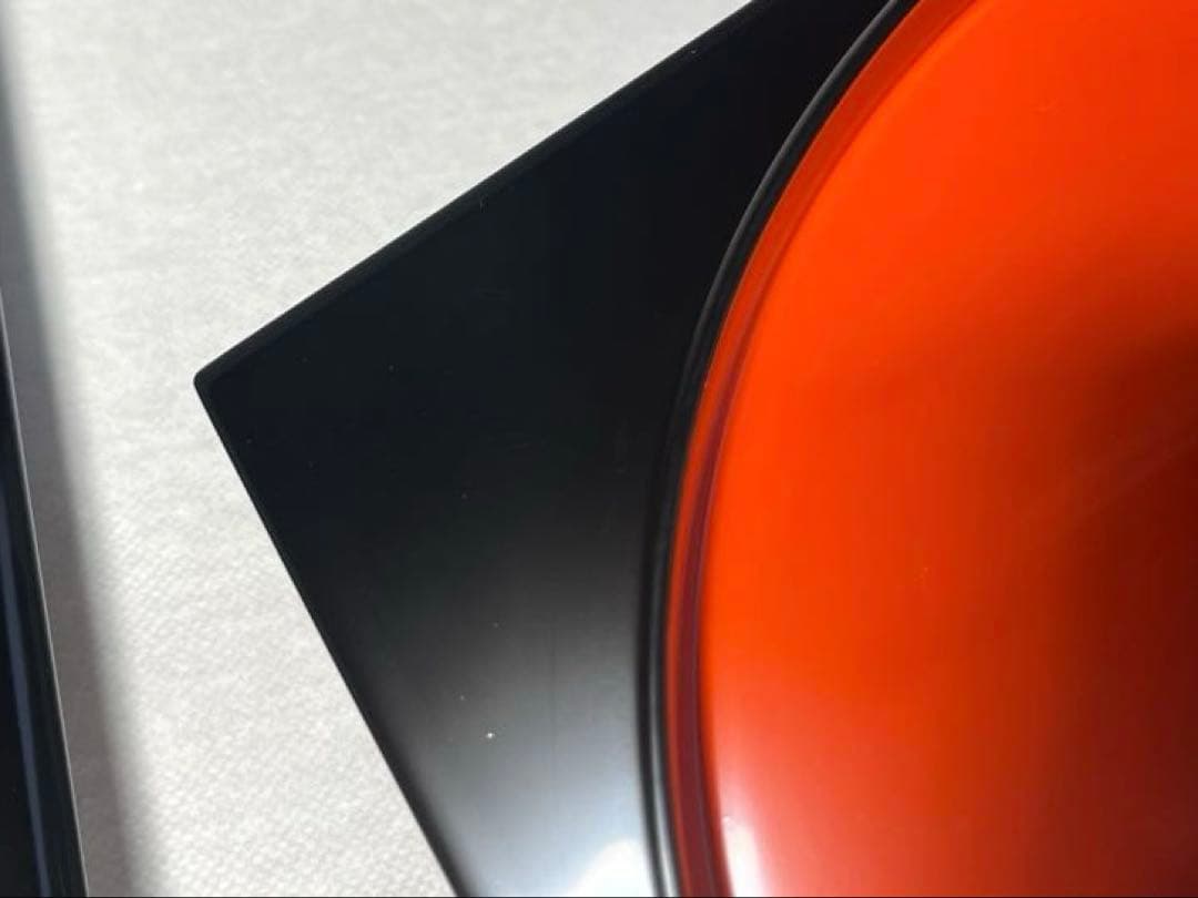 輪島塗　輪付膳　2点