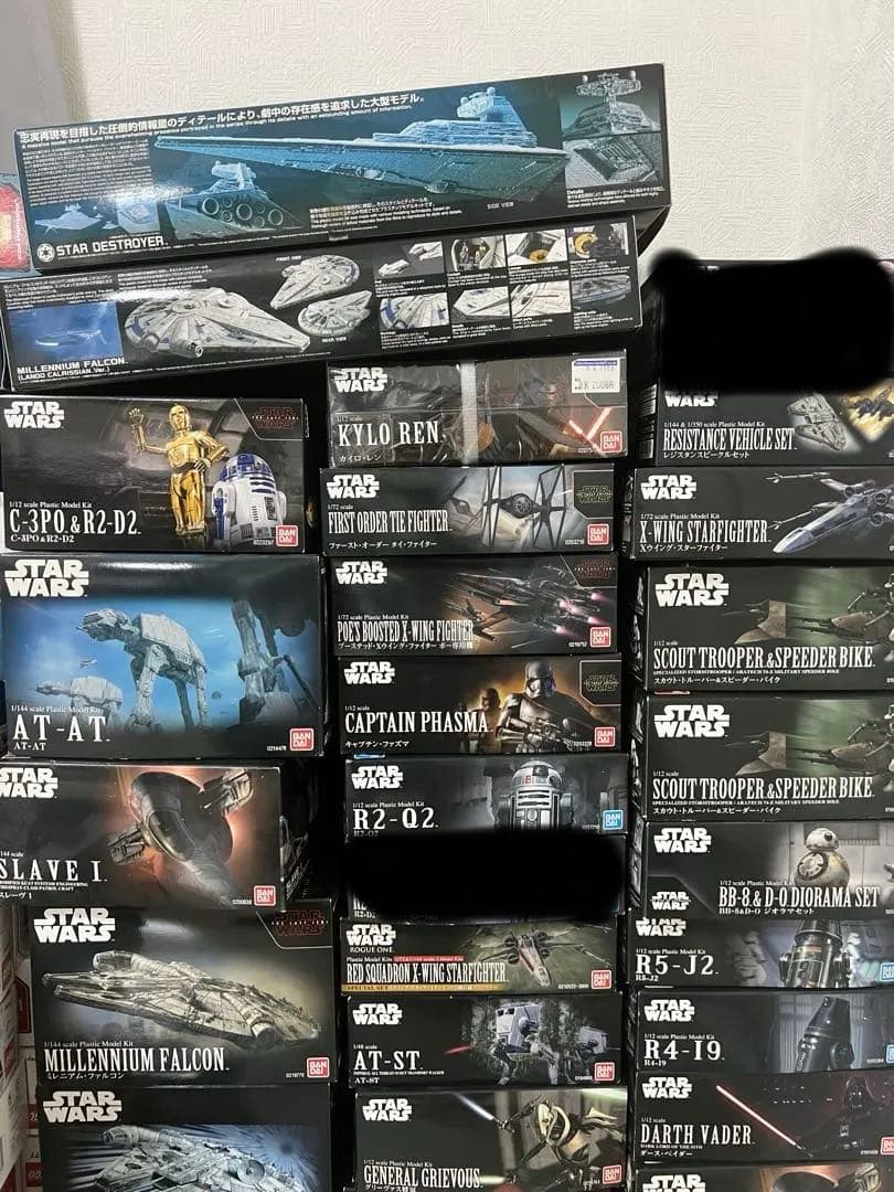 Bandai スターウォーズスケールプラスチックモデルキット 31コ プラモデル