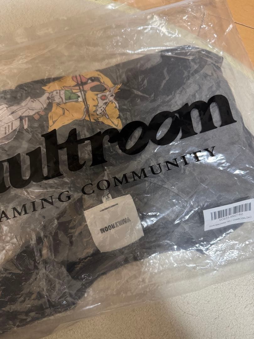 Vaultroom gonmachine tシャツ xlsize