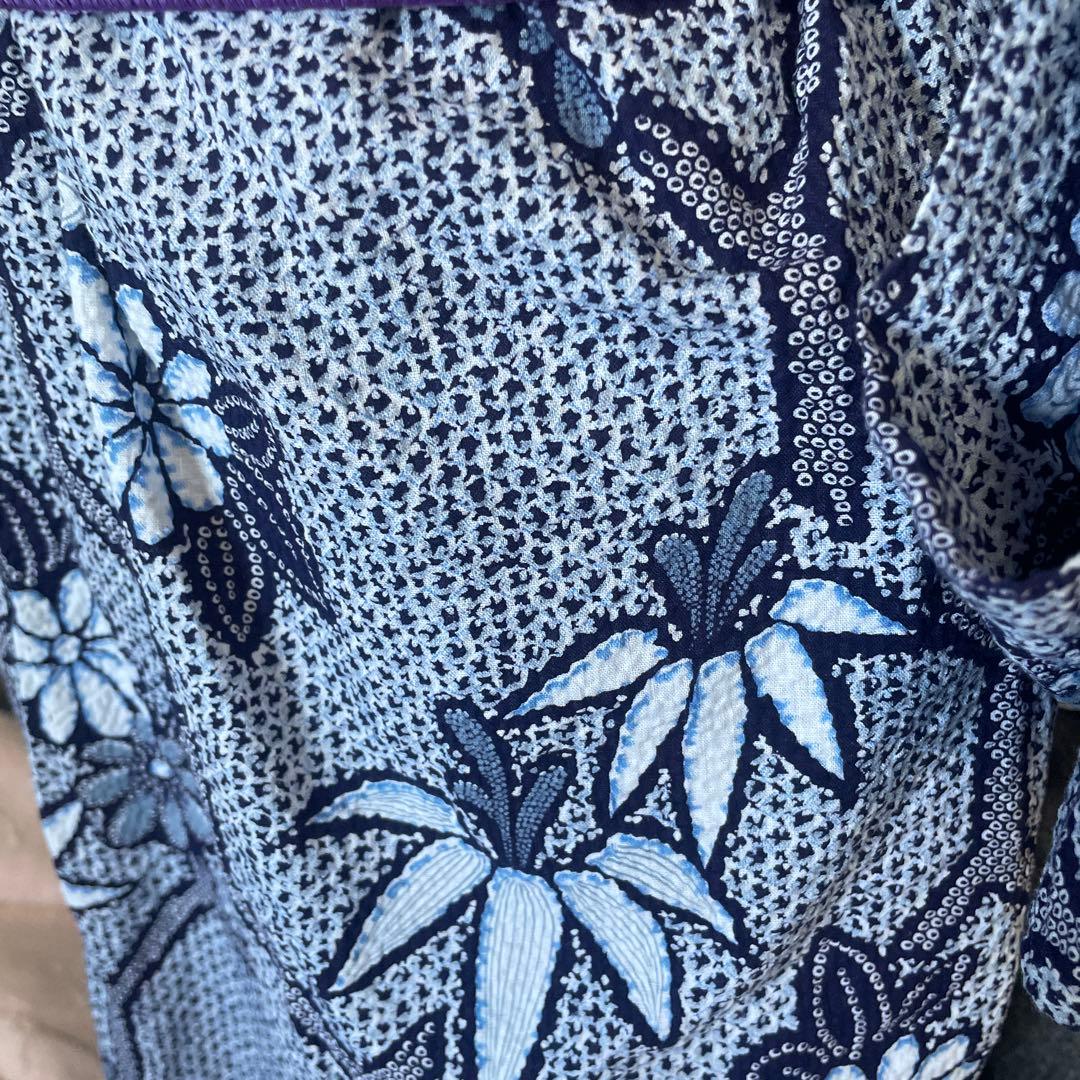 浴衣　有松絞り　身丈140 身長150㎝位の方にピッタリ