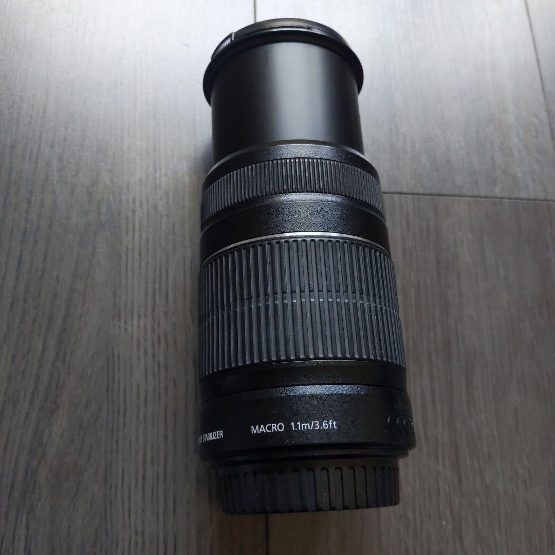 キヤノン EF-S 55-250mm F4-5.6 IS II 前後キャップ付