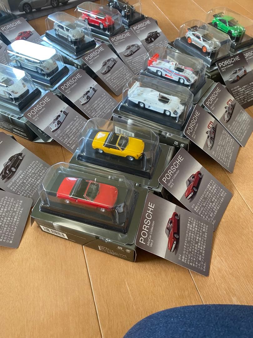 【新品激レア】京商ポルシェミニカーシリーズIIIカード付きお宝貴重コレクター外車