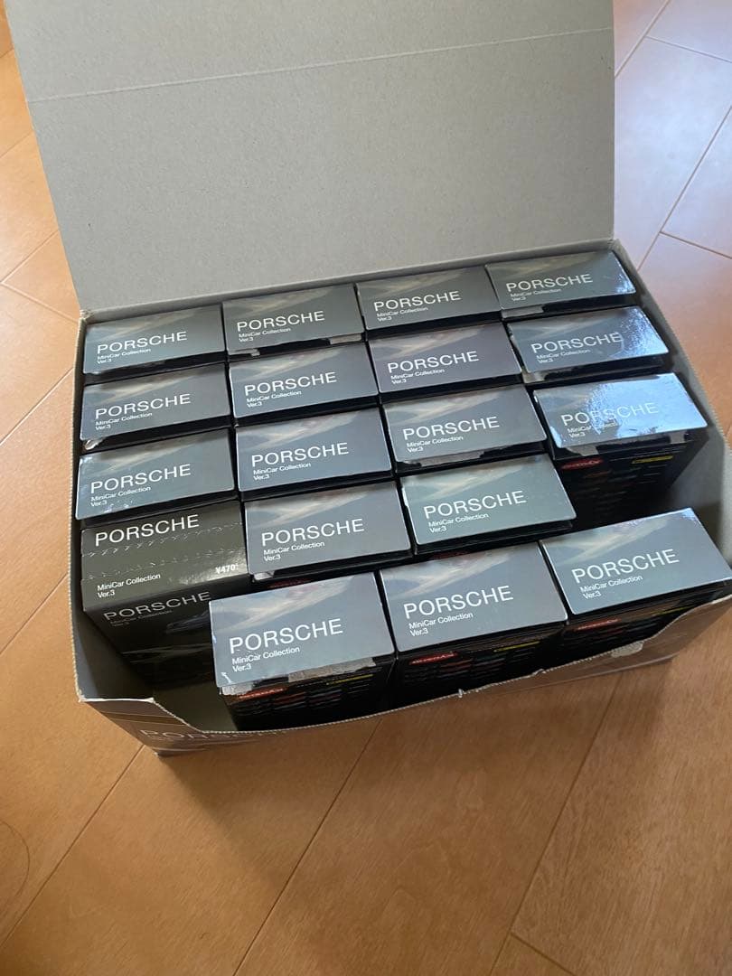【新品激レア】京商ポルシェミニカーシリーズIIIカード付きお宝貴重コレクター外車