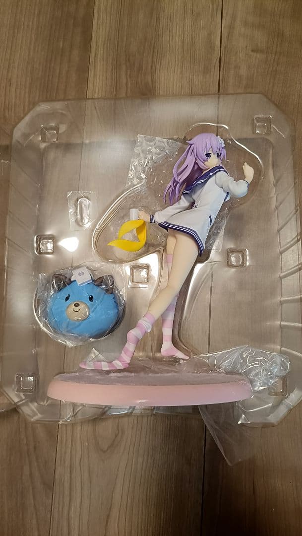 超次元ゲイム ネプテューヌ ネプギア 寝起きVer. フィギュア 開封品