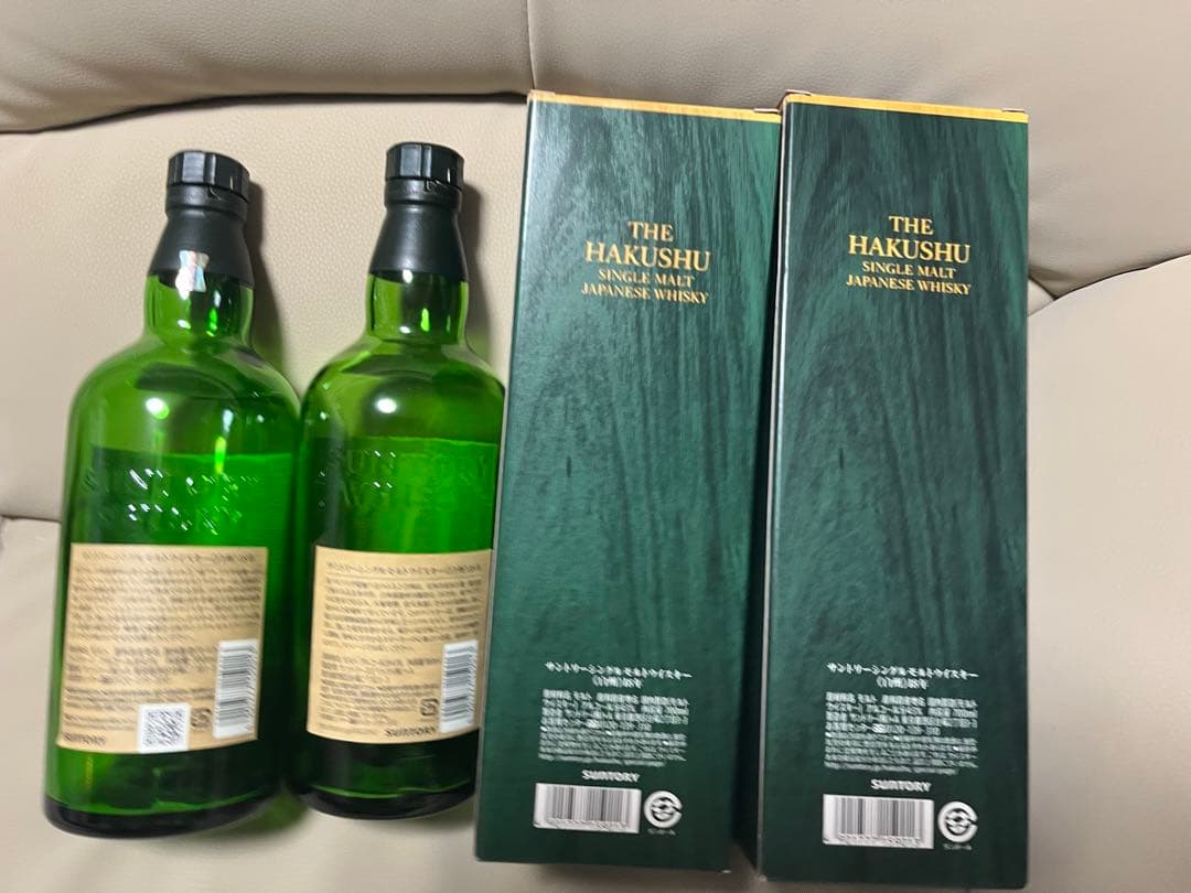 白州18年(Suntory Hakushu18y)空瓶、空箱セット