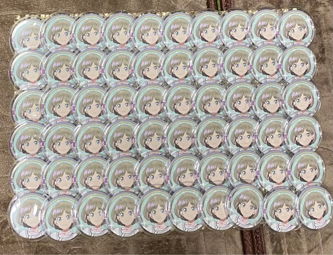 ユニット甲子園 缶バッジ 唐可可x60