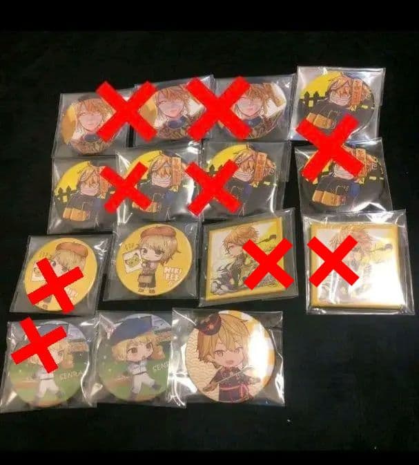 浦島坂田船 センラ 缶バッジ セット