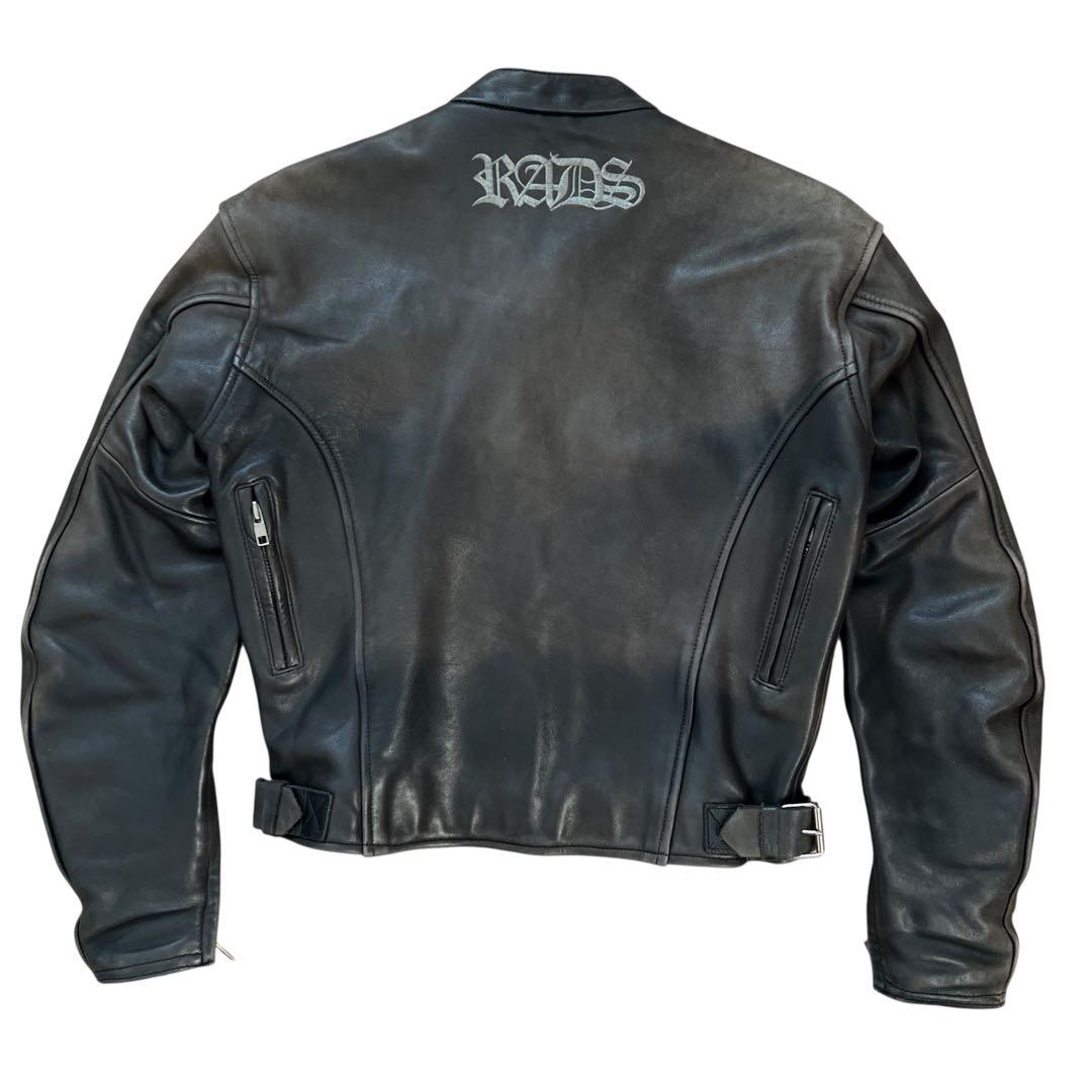 KADOYA　カドヤ　RADS　シングルライダース　レザージャケット　牛革　S