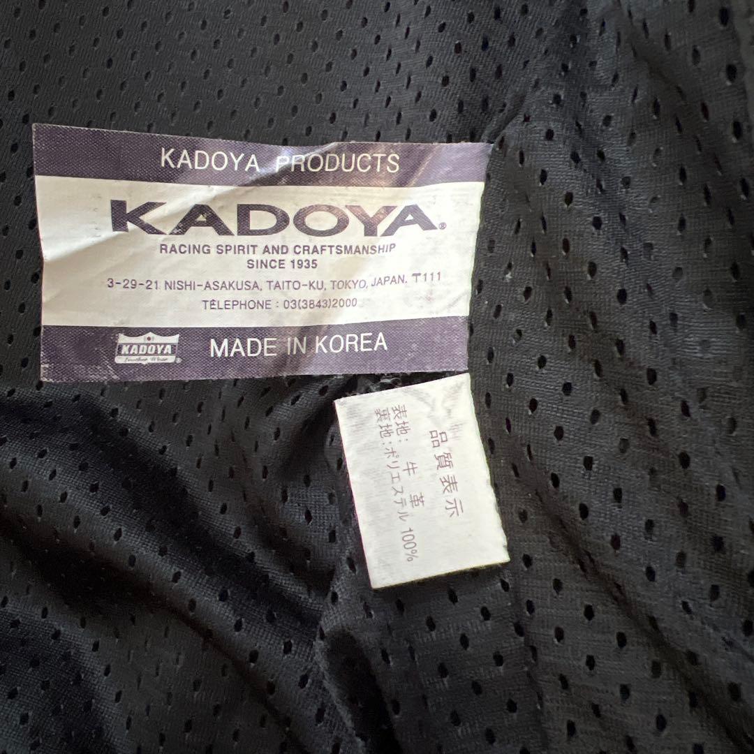 KADOYA　カドヤ　RADS　シングルライダース　レザージャケット　牛革　S