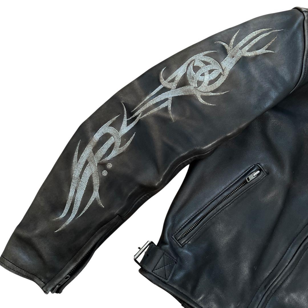 KADOYA　カドヤ　RADS　シングルライダース　レザージャケット　牛革　S