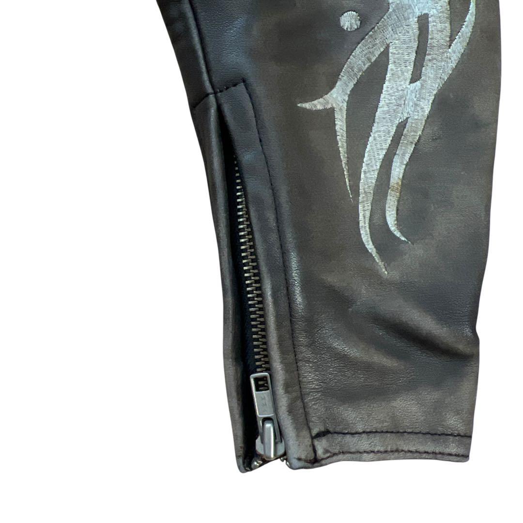 KADOYA　カドヤ　RADS　シングルライダース　レザージャケット　牛革　S