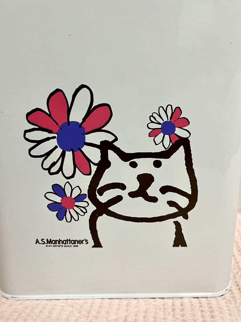 マンハッタナーズ　ホーロー缶　収納