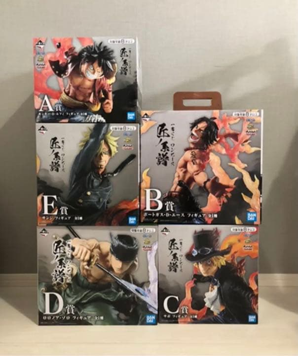 ドラゴンボール ワンピース一番くじ フィギュア