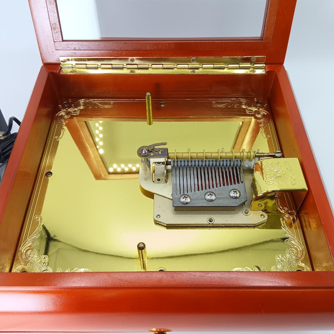 【訳あり】ミスタークリスマス オルゴール 16枚ディスク ACアダプター無し