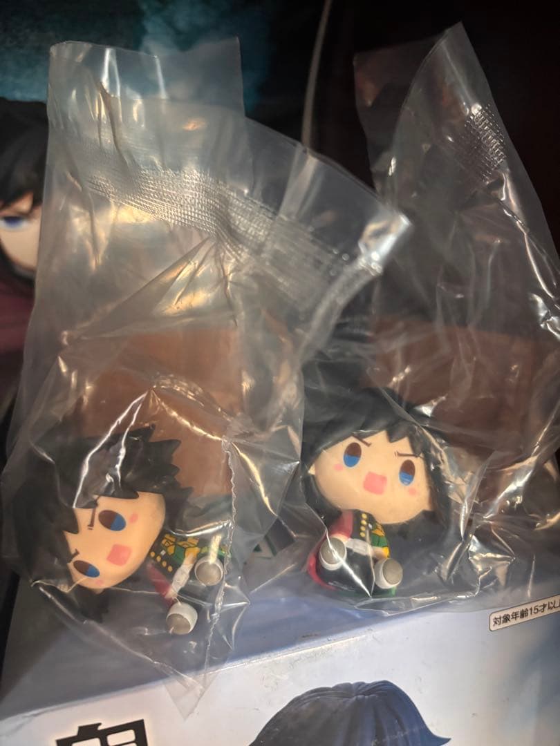 鬼滅の刃 冨岡義勇 フィギュア ちょこのっこ ラバーマスコット まとめ売り
