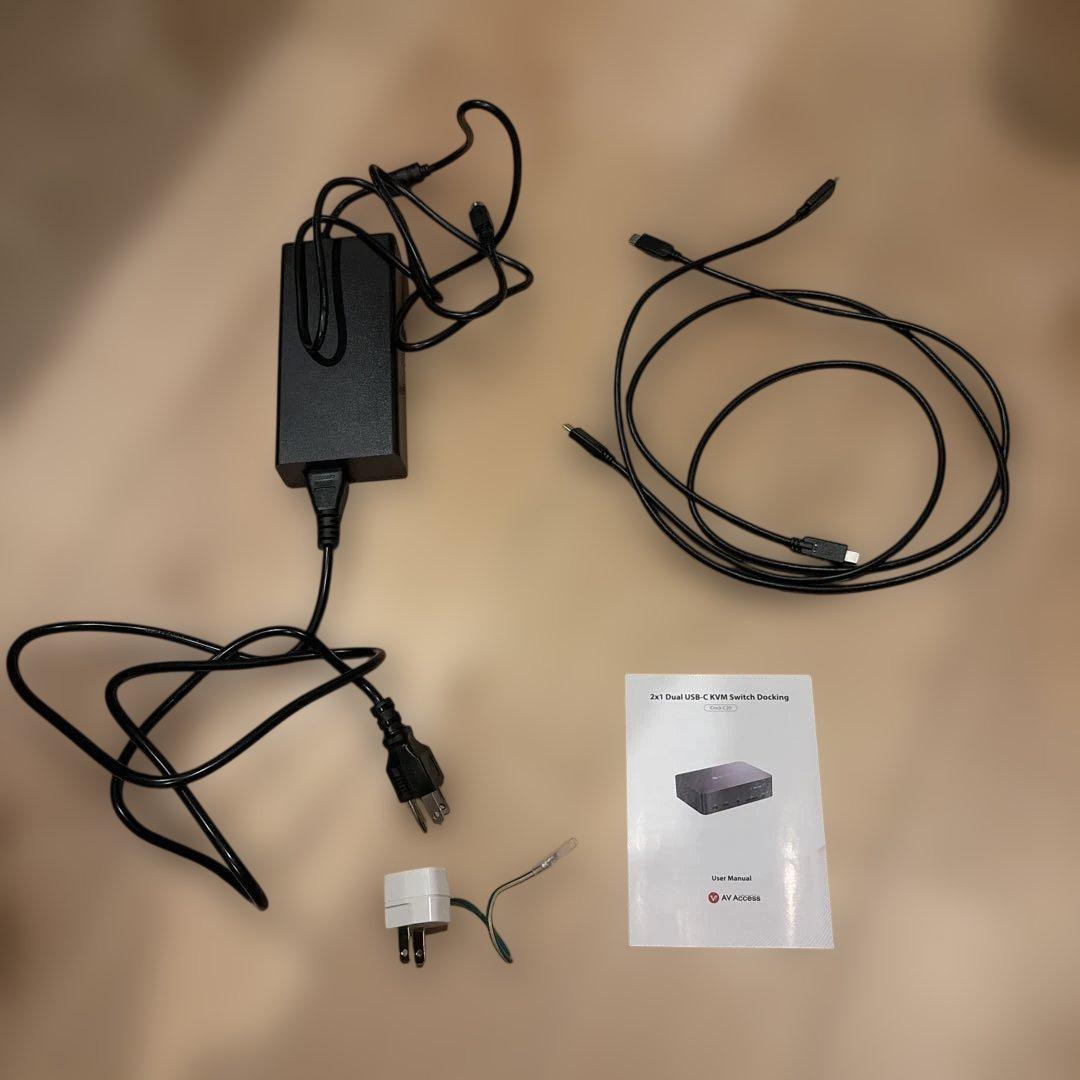 AV Access iDock C20 KVMスイッチドッキングステーション