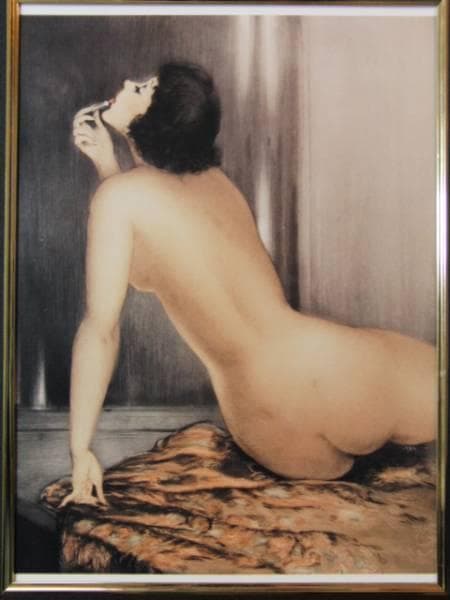 ルイ・イカール、現代のイヴ、アールデコ、希少な限定版額装用画集より