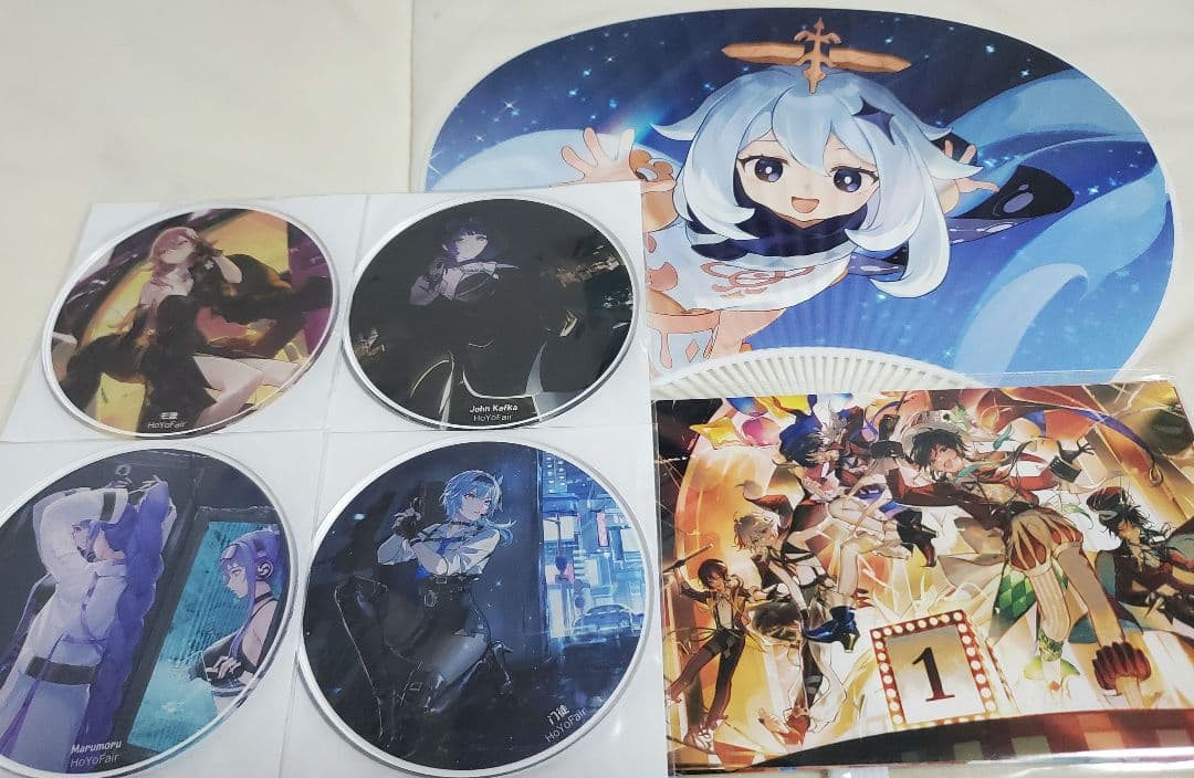 原神　hoyo fair ホヨフェア2023 来場者特典　アクリルコースター