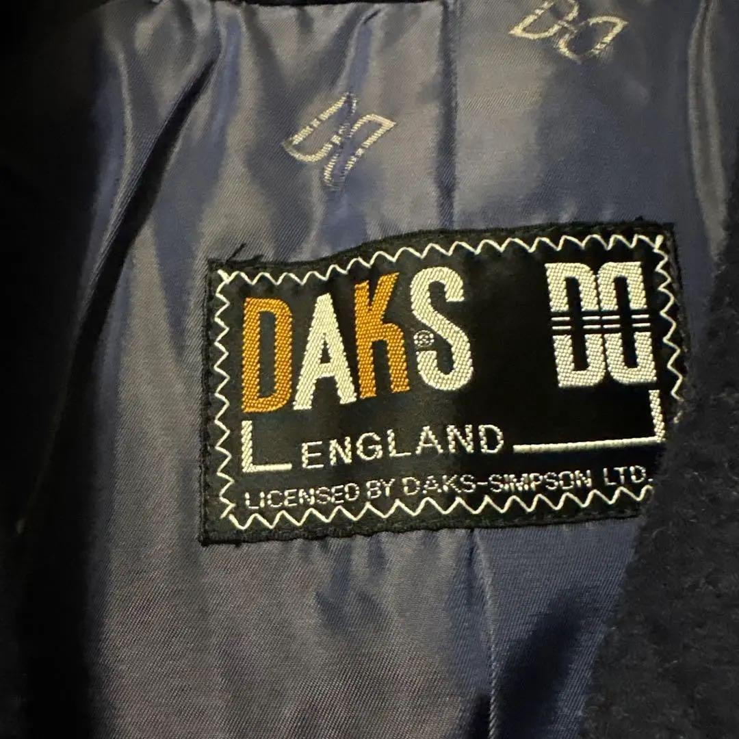 タグ付き♦︎DAKSカシミヤウール　ダブルボタン　チェスターコート　ロング丈