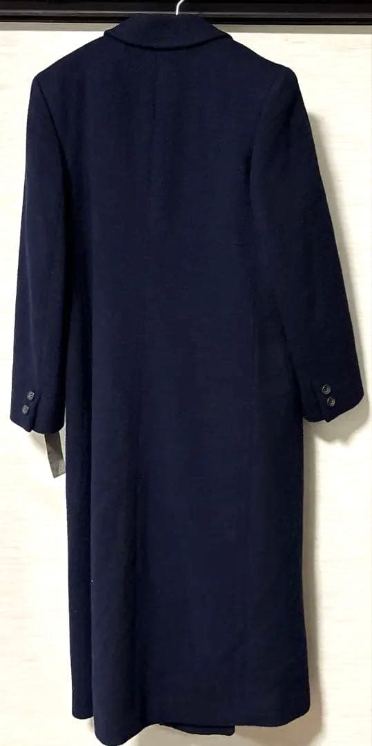 タグ付き♦︎DAKSカシミヤウール　ダブルボタン　チェスターコート　ロング丈