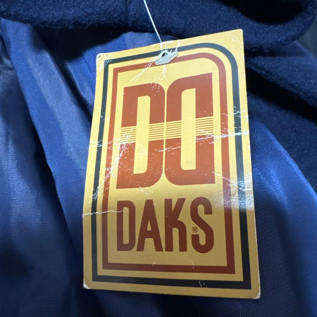 タグ付き♦︎DAKSカシミヤウール　ダブルボタン　チェスターコート　ロング丈