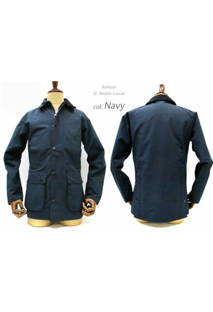 Barbour Bedale ジャケット ネイビー 36