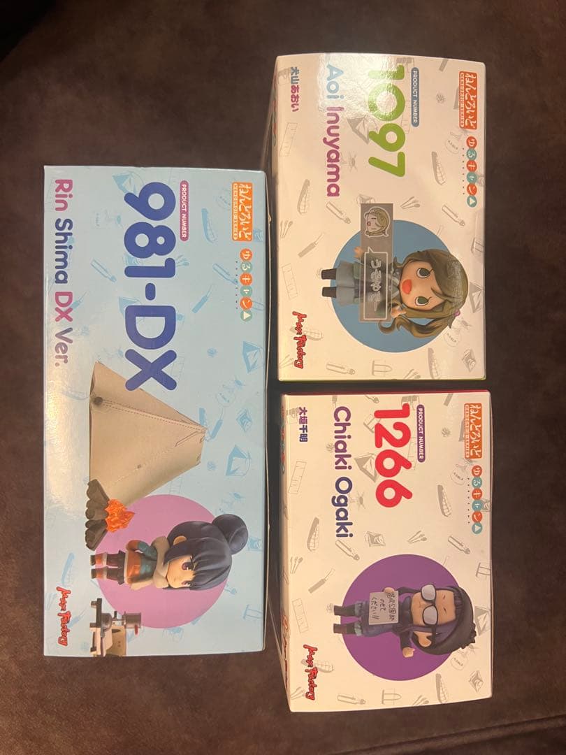 ねんどろいど ゆるキャン 981-DX 1097 1266 志摩リン 犬山あおい