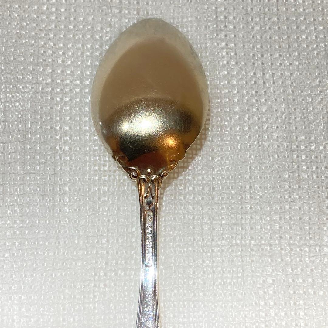 86 純銀豪華装飾モカスプーン4本セット