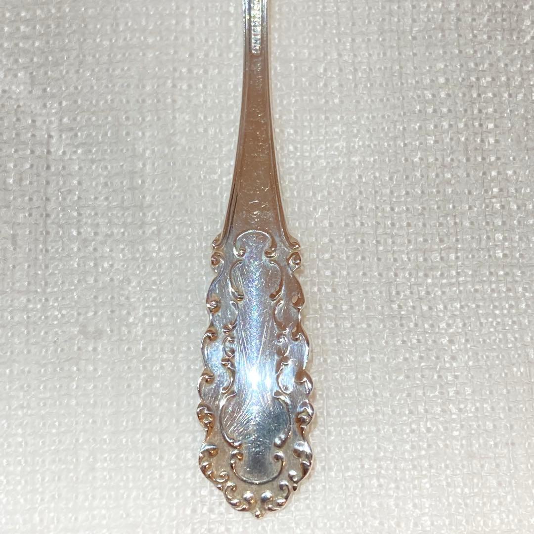 86 純銀豪華装飾モカスプーン4本セット