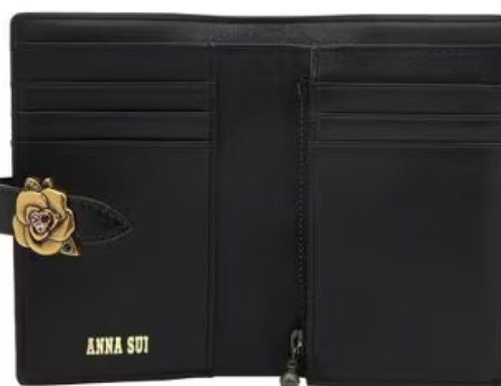 アナスイ/ANNA SUI◇ブルボンローズ☆2つ折り財布