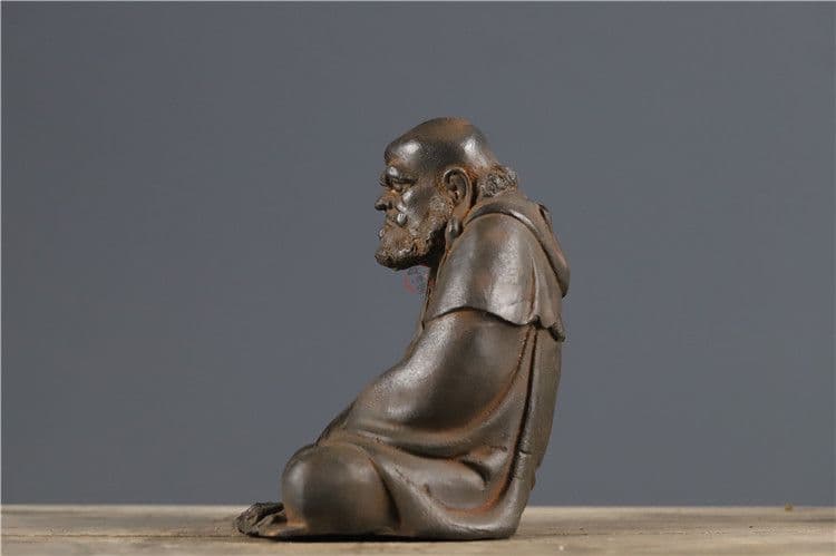 鉄器 鉄仏 菩提達磨祖師仏像 鎮宅辟邪 開運風水 招財 置物 工芸品