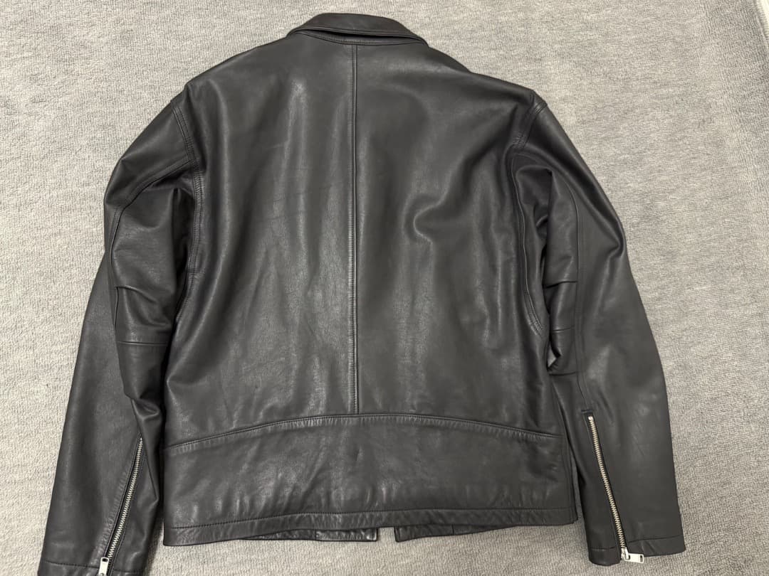 【美品】nonnative BIKER BLOUSON COW LEATHER