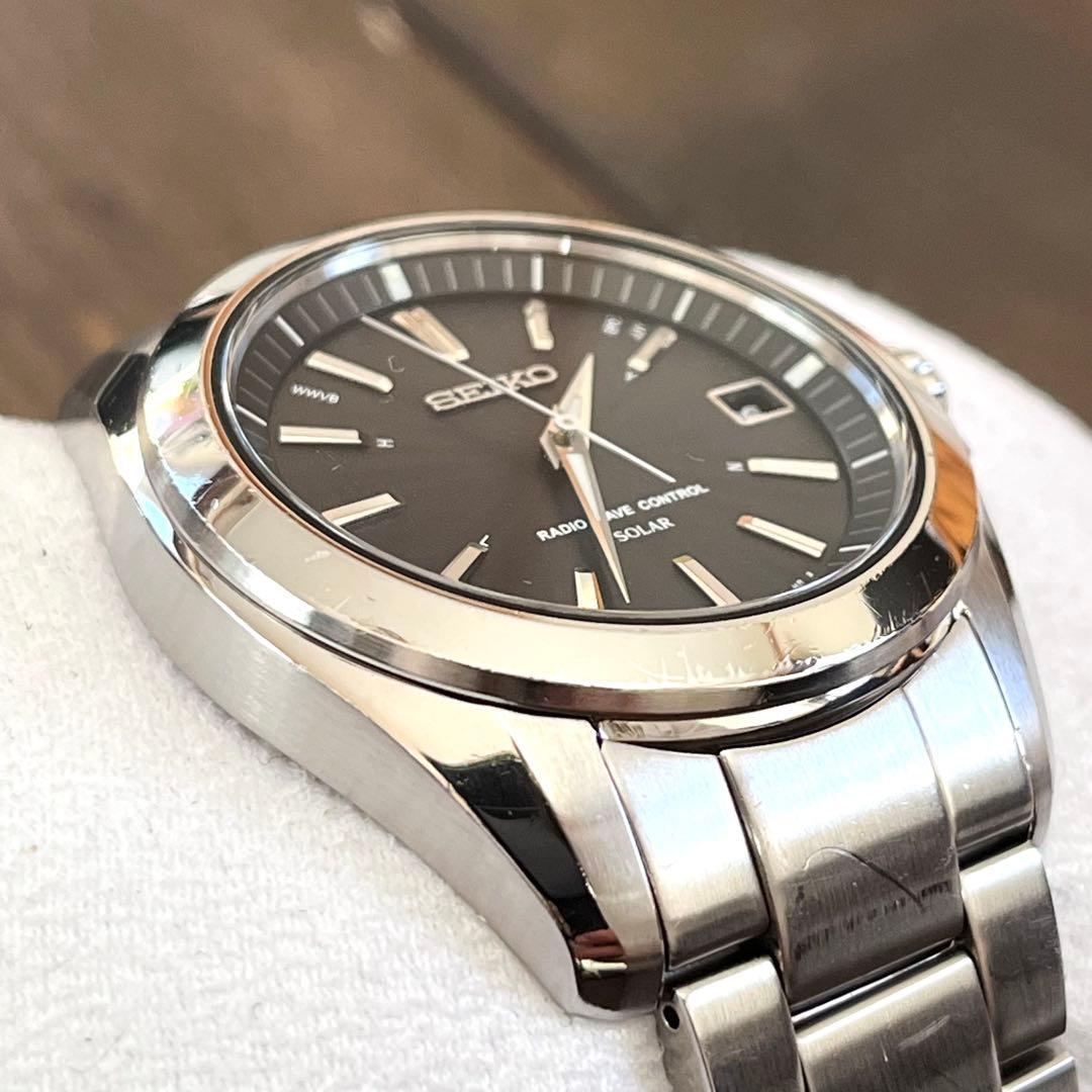 SEIKO ブライツ ソーラー電波 ブラック