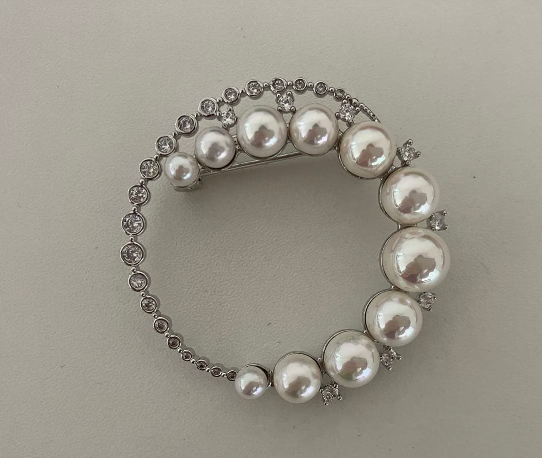 ☆VERY掲載☆ ヴァンドームブティック　貝パール　ブローチ