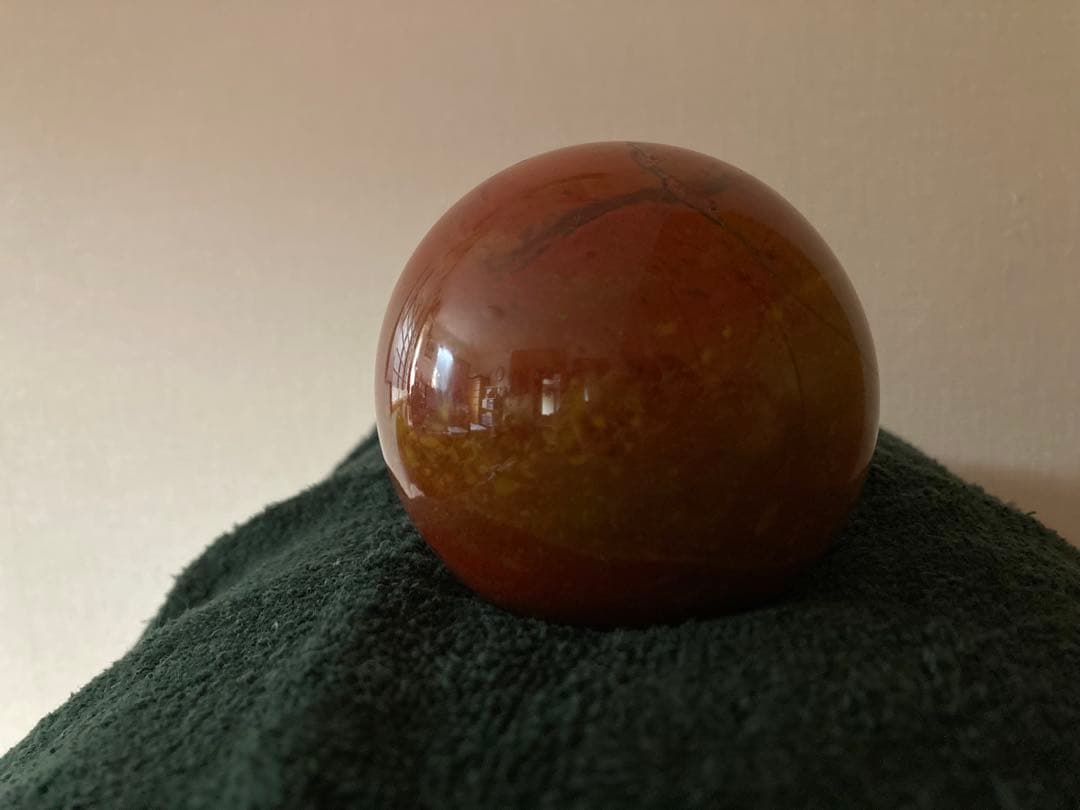 佐渡赤石　直径7センチ