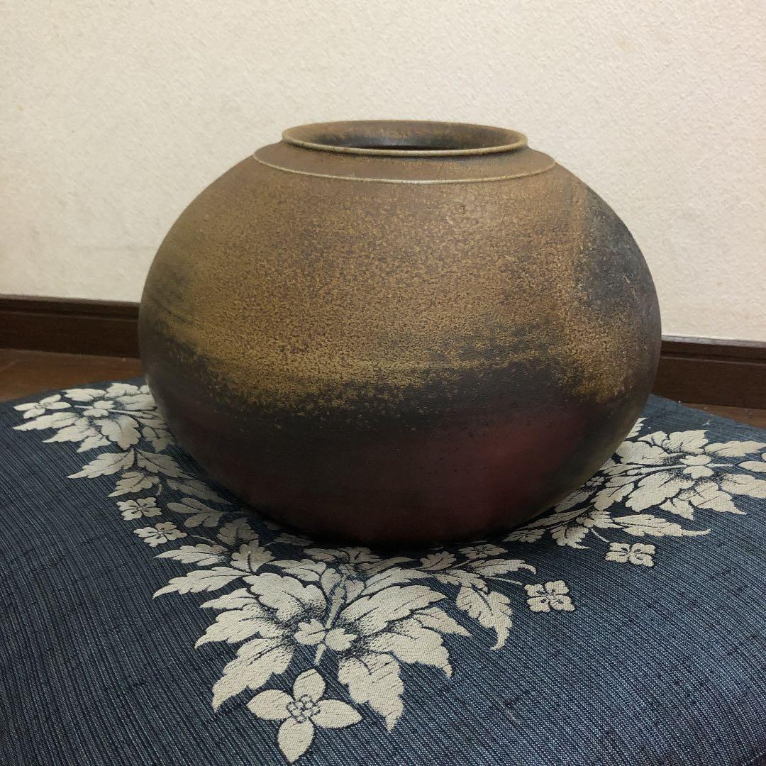 備前焼　大壺