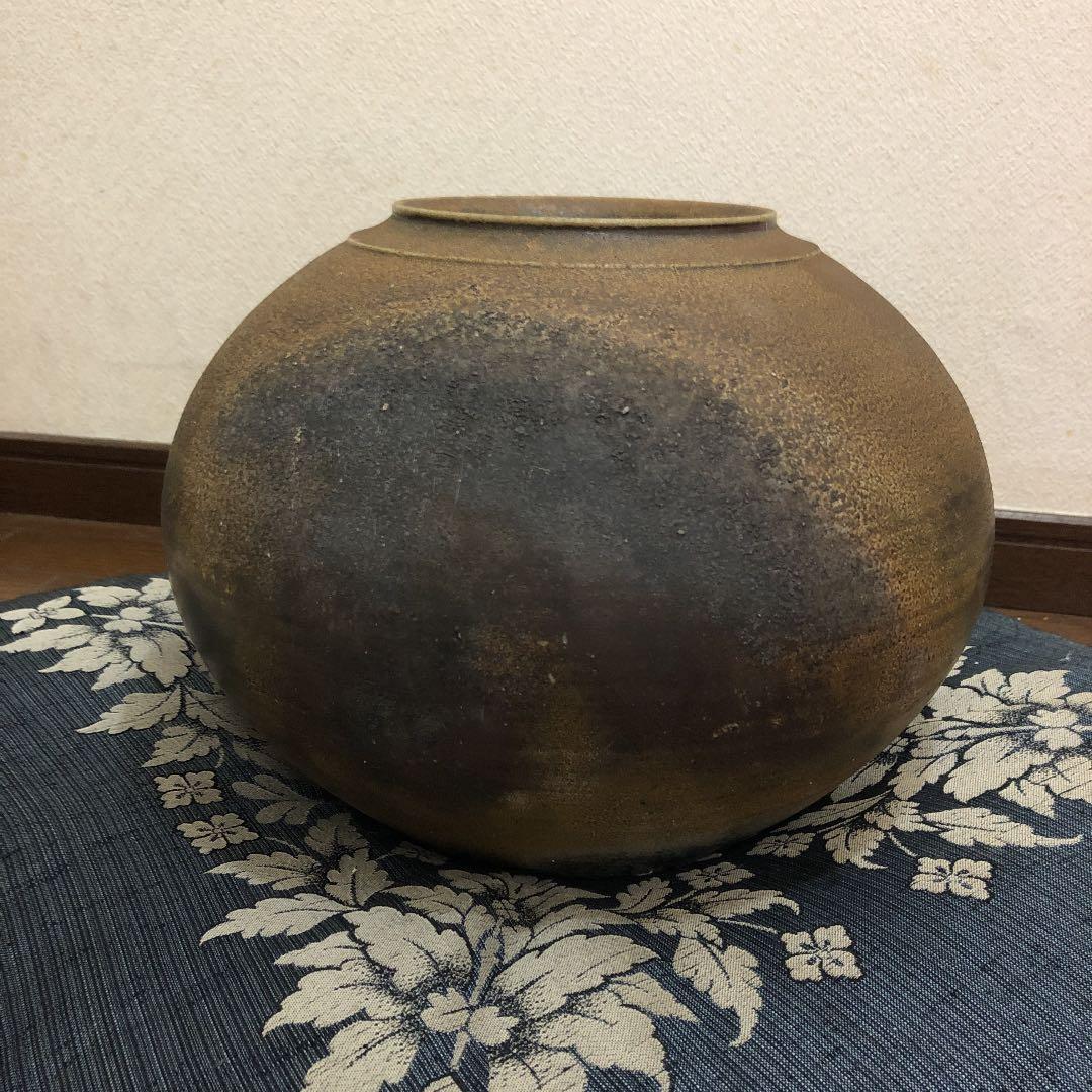 備前焼　大壺